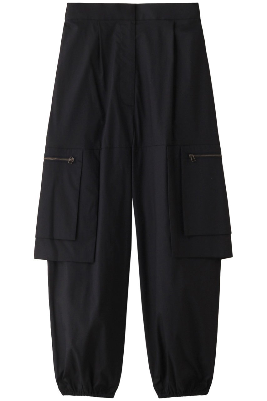 【リムアーク/RIM.ARK】のOverlap pocket PT/パンツ インテリア・キッズ・メンズ・レディースファッション・服の通販 founy(ファニー) 　ファッション　Fashion　レディースファッション　Fashion for Women　パンツ　Pants & Trousers　シンプル　Simple, Minimal　ストレッチ　Stretch, Stretchy Fabric　ポケット　Pocket, Pocket Detail　リラックス　Relax, Relaxed Fit　ネイビー|ID: prp329100003971339 ipo3291000000032918431