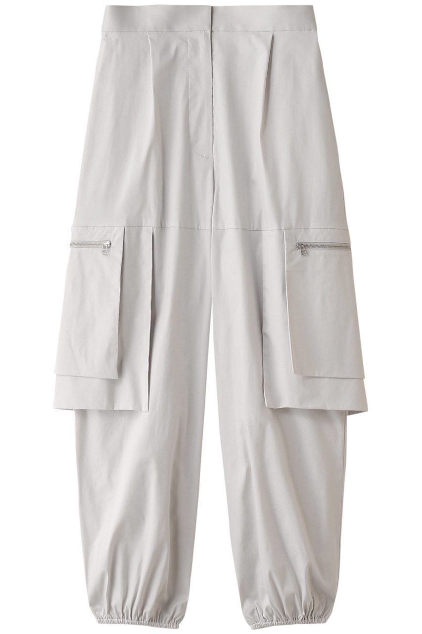【リムアーク/RIM.ARK】のOverlap pocket PT/パンツ インテリア・キッズ・メンズ・レディースファッション・服の通販 founy(ファニー) 　ファッション　Fashion　レディースファッション　Fashion for Women　パンツ　Pants & Trousers　シンプル　Simple, Minimal　ストレッチ　Stretch, Stretchy Fabric　ポケット　Pocket, Pocket Detail　リラックス　Relax, Relaxed Fit　ライトグレー|ID: prp329100003971339 ipo3291000000032918447