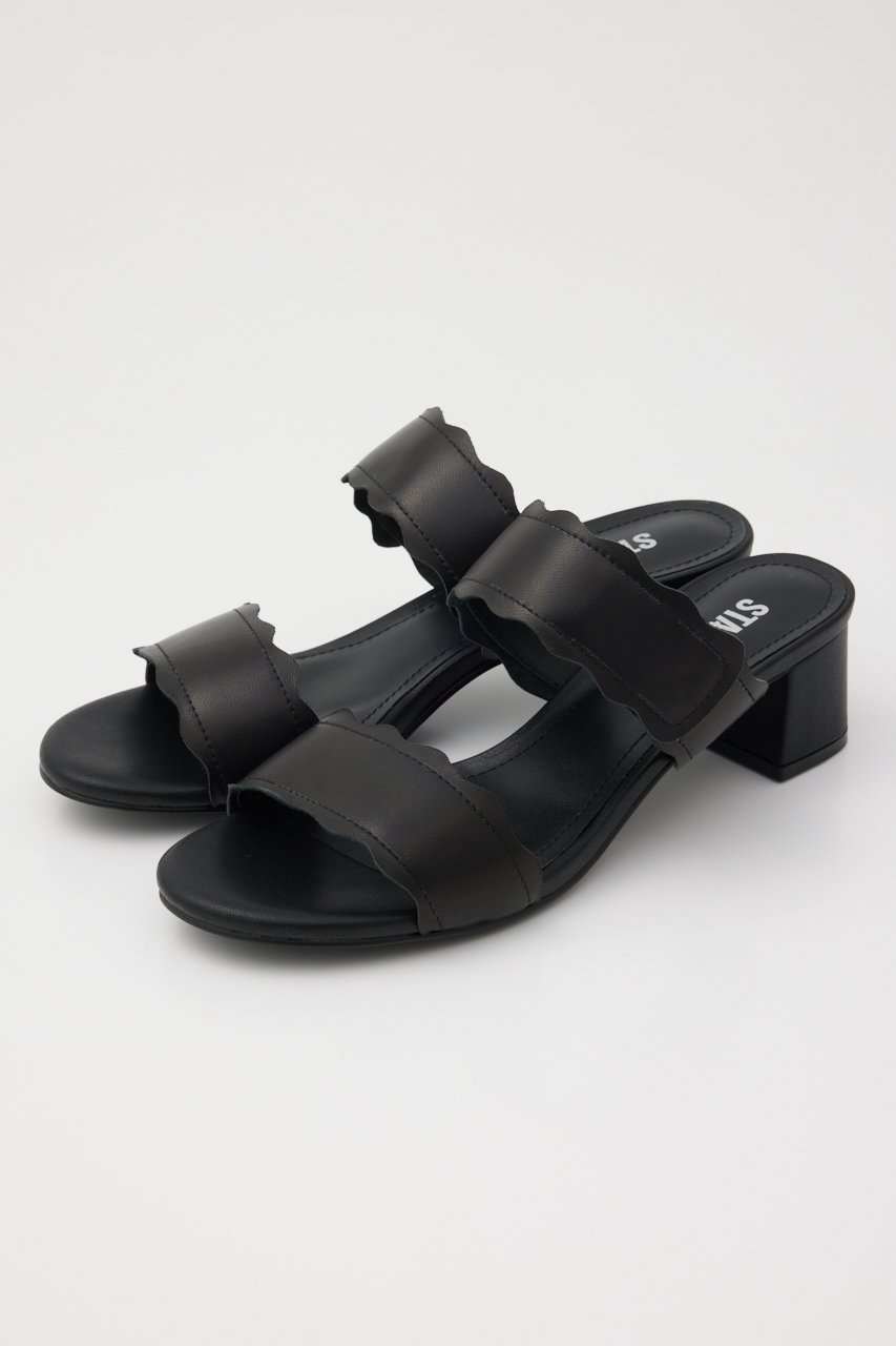 【スタッカート/STACCATO】のウェーブカットWベルトサンダル 人気、トレンドファッション・服の通販 founy(ファニー) 　ファッション　Fashion　レディースファッション　Fashion for Women　ベルト&ウエストマーク　Belts & Waist Accessories　サンダル　Sandals, Summer Shoes　フィット　Fit, Slim Fit　ブロック　Block, Solid Block Pattern　ミドル　Middle Length, Mid Height　ワンポイント　One Point, Statement Accent　 other-1|ID: prp329100003971340 ipo3291000000032886877