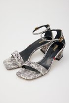 【スタッカート/STACCATO】のモタルドローヒールサンダル 人気、トレンドファッション・服の通販 founy(ファニー) ファッション Fashion レディースファッション Fashion for Women サンダル Sandals, Summer Shoes スクエア Square, Square Shape フォルム Silhouette, Form フレア Flare, Flared ラップ Wrap, Wrap Design エレガント 上品 Elegant thumbnail 柄ホワイト|ID: prp329100003971341 ipo3291000000034940684