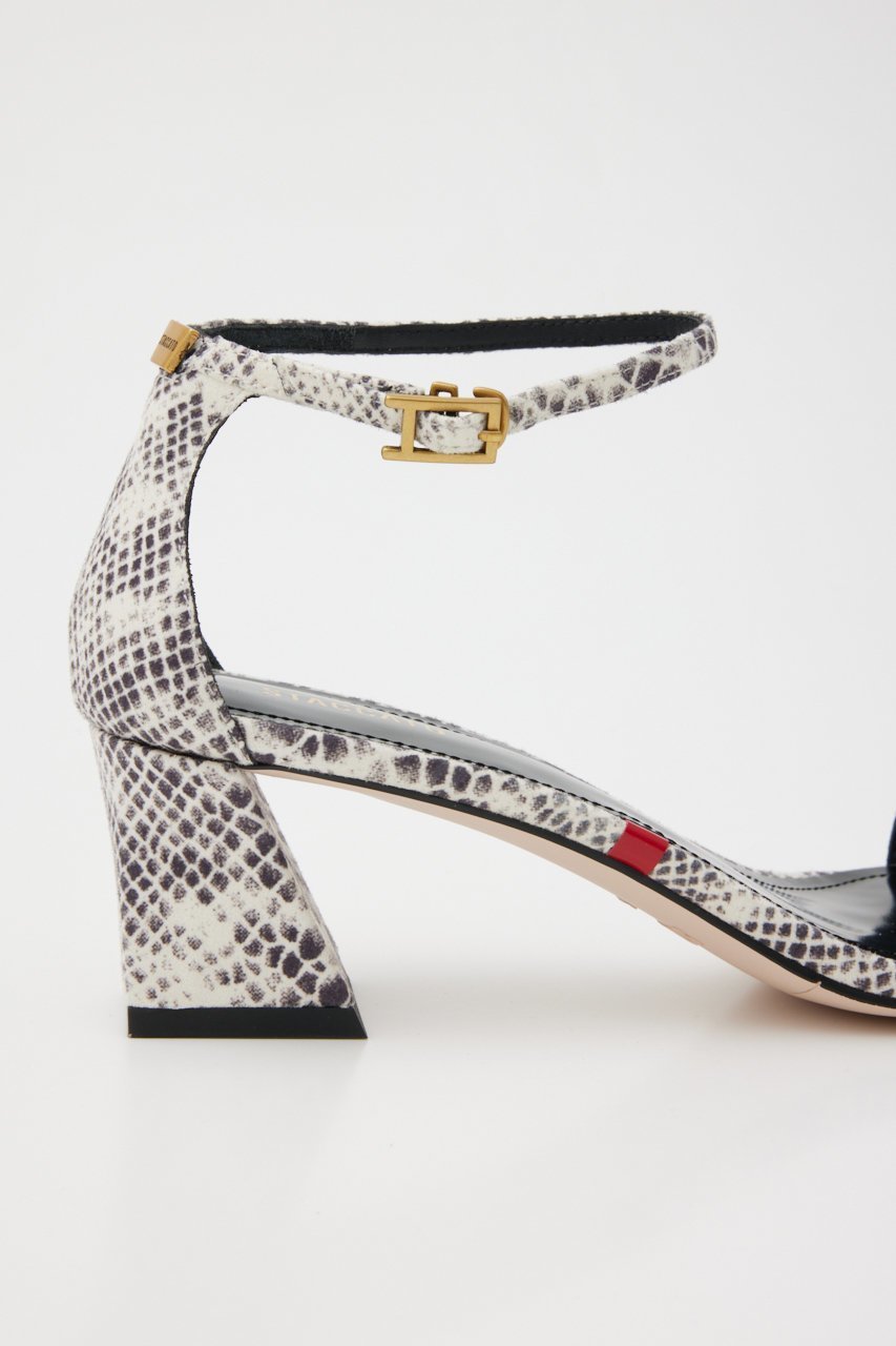 【スタッカート/STACCATO】のモタルドローヒールサンダル 人気、トレンドファッション・服の通販 founy(ファニー) 　ファッション　Fashion　レディースファッション　Fashion for Women　サンダル　Sandals, Summer Shoes　スクエア　Square, Square Shape　フォルム　Silhouette, Form　フレア　Flare, Flared　ラップ　Wrap, Wrap Design　エレガント 上品　Elegant　other-6|ID: prp329100003971341 ipo3291000000034940689