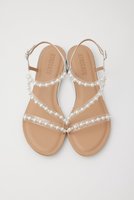 【スタッカート/STACCATO】のパールラインフラットサンダル 人気、トレンドファッション・服の通販 founy(ファニー) ファッション Fashion レディースファッション Fashion for Women アクセサリー Fashion Accessories エレガント 上品 Elegant クッション Cushion, Throw Pillow サンダル Sandals, Summer Shoes ストーン Stone, Gem-Like パール Pearl, Pearl Accent フラット Flat, Flat Shoes |ID:prp329100003971346