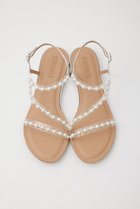 【スタッカート/STACCATO】のパールラインフラットサンダル 人気、トレンドファッション・服の通販 founy(ファニー) ファッション Fashion レディースファッション Fashion for Women アクセサリー Fashion Accessories エレガント 上品 Elegant クッション Cushion, Throw Pillow サンダル Sandals, Summer Shoes ストーン Stone, Gem-Like パール Pearl, Pearl Accent フラット Flat, Flat Shoes thumbnail シルバー|ID: prp329100003971346 ipo3291000000034940777