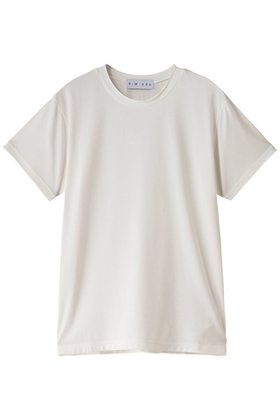 【リムアーク/RIM.ARK】 Smooth texture T-SH/Tシャツ人気、トレンドファッション・服の通販 founy(ファニー) ファッション Fashion レディースファッション Fashion for Women トップス・カットソー Cut & Sew Tops シャツ・ブラウス・オフィスカジュアル Elegant Blouses & Button-Ups ロングTシャツ・Tシャツ Longline T-Shirts & Tees カットソー・ベーシックTシャツ Cut-and-Sewn Tops / Stretch Tees & Basics おすすめ Recommended / Our Picks コンパクト Compact, Small Size ショート Short, Short Length スリーブ Sleeve, Long Sleeve / Short Sleeve テクスチャー Texture, Textured Fabric フィット Fit, Slim Fit 夏 Summer |ID:prp329100003971350