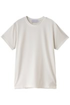 【リムアーク/RIM.ARK】のSmooth texture T-SH/Tシャツ 人気、トレンドファッション・服の通販 founy(ファニー) ファッション Fashion レディースファッション Fashion for Women トップス・カットソー Cut & Sew Tops シャツ・ブラウス・オフィスカジュアル Elegant Blouses & Button-Ups ロングTシャツ・Tシャツ Longline T-Shirts & Tees カットソー・ベーシックTシャツ Cut-and-Sewn Tops / Stretch Tees & Basics おすすめ Recommended / Our Picks コンパクト Compact, Small Size ショート Short, Short Length スリーブ Sleeve, Long Sleeve / Short Sleeve テクスチャー Texture, Textured Fabric フィット Fit, Slim Fit 夏 Summer thumbnail ホワイト|ID: prp329100003971350 ipo3291000000035698783