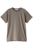 【リムアーク/RIM.ARK】のSmooth texture T-SH/Tシャツ 人気、トレンドファッション・服の通販 founy(ファニー) ファッション Fashion レディースファッション Fashion for Women トップス・カットソー Cut & Sew Tops シャツ・ブラウス・オフィスカジュアル Elegant Blouses & Button-Ups ロングTシャツ・Tシャツ Longline T-Shirts & Tees カットソー・ベーシックTシャツ Cut-and-Sewn Tops / Stretch Tees & Basics おすすめ Recommended / Our Picks コンパクト Compact, Small Size ショート Short, Short Length スリーブ Sleeve, Long Sleeve / Short Sleeve テクスチャー Texture, Textured Fabric フィット Fit, Slim Fit 夏 Summer thumbnail ベージュ|ID: prp329100003971350 ipo3291000000035698784