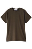【リムアーク/RIM.ARK】のSmooth texture T-SH/Tシャツ 人気、トレンドファッション・服の通販 founy(ファニー) ファッション Fashion レディースファッション Fashion for Women トップス・カットソー Cut & Sew Tops シャツ・ブラウス・オフィスカジュアル Elegant Blouses & Button-Ups ロングTシャツ・Tシャツ Longline T-Shirts & Tees カットソー・ベーシックTシャツ Cut-and-Sewn Tops / Stretch Tees & Basics おすすめ Recommended / Our Picks コンパクト Compact, Small Size ショート Short, Short Length スリーブ Sleeve, Long Sleeve / Short Sleeve テクスチャー Texture, Textured Fabric フィット Fit, Slim Fit 夏 Summer thumbnail カーキ|ID: prp329100003971350 ipo3291000000035698787