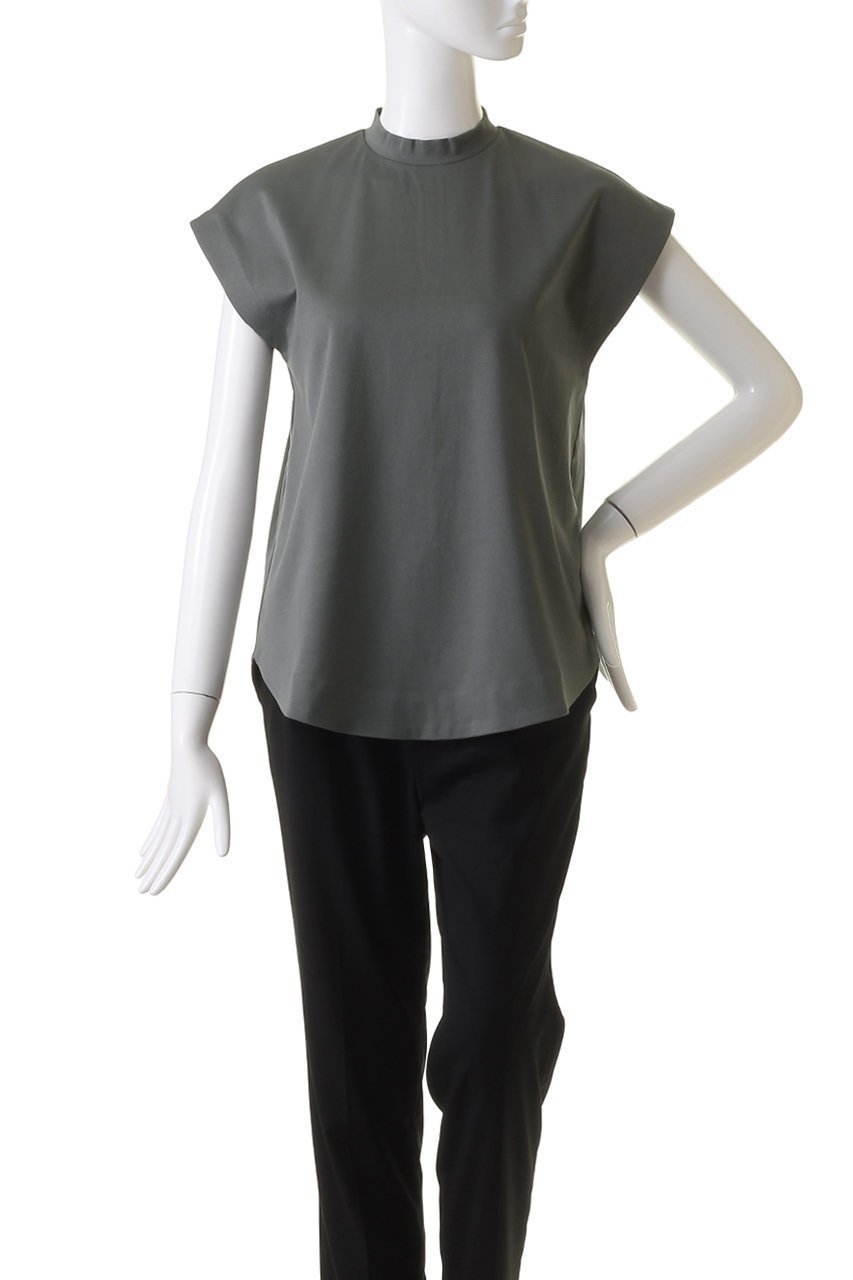 【リムアーク/RIM.ARK】のMannish nosleeve cut tops/トップス 人気、トレンドファッション・服の通販 founy(ファニー) 　ファッション　Fashion　レディースファッション　Fashion for Women　トップス・カットソー　Cut & Sew Tops　キャミソール&ノースリーブ　Camisoles & Sleeveless Tops　シャツ・ブラウス・オフィスカジュアル　Elegant Blouses & Button-Ups　ロングTシャツ・Tシャツ　Longline T-Shirts & Tees　カットソー・ベーシックTシャツ　Cut-and-Sewn Tops / Stretch Tees & Basics　カットソー　Cut and Sewn Top　キャミソール　Camisole, Spaghetti Strap Top　コンパクト　Compact, Small Size　スタイリッシュ　Stylish, Fashionable　スタンド　Stand Collar, Upright Stand　タンク　Tank Top, Sleeveless Top　マニッシュ　Mannish, Boyish　ミックス　Mix, Mixed Style　other-2|ID: prp329100003971352 ipo3291000000032809002