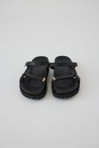 【リムアーク/RIM.ARK】のRubber sole strap sandal/サンダル ブラック|ID: prp329100003971353 ipo3291000000026184772