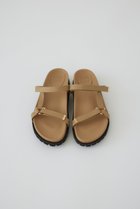 【リムアーク/RIM.ARK】のRubber sole strap sandal/サンダル ベージュ|ID:prp329100003971353