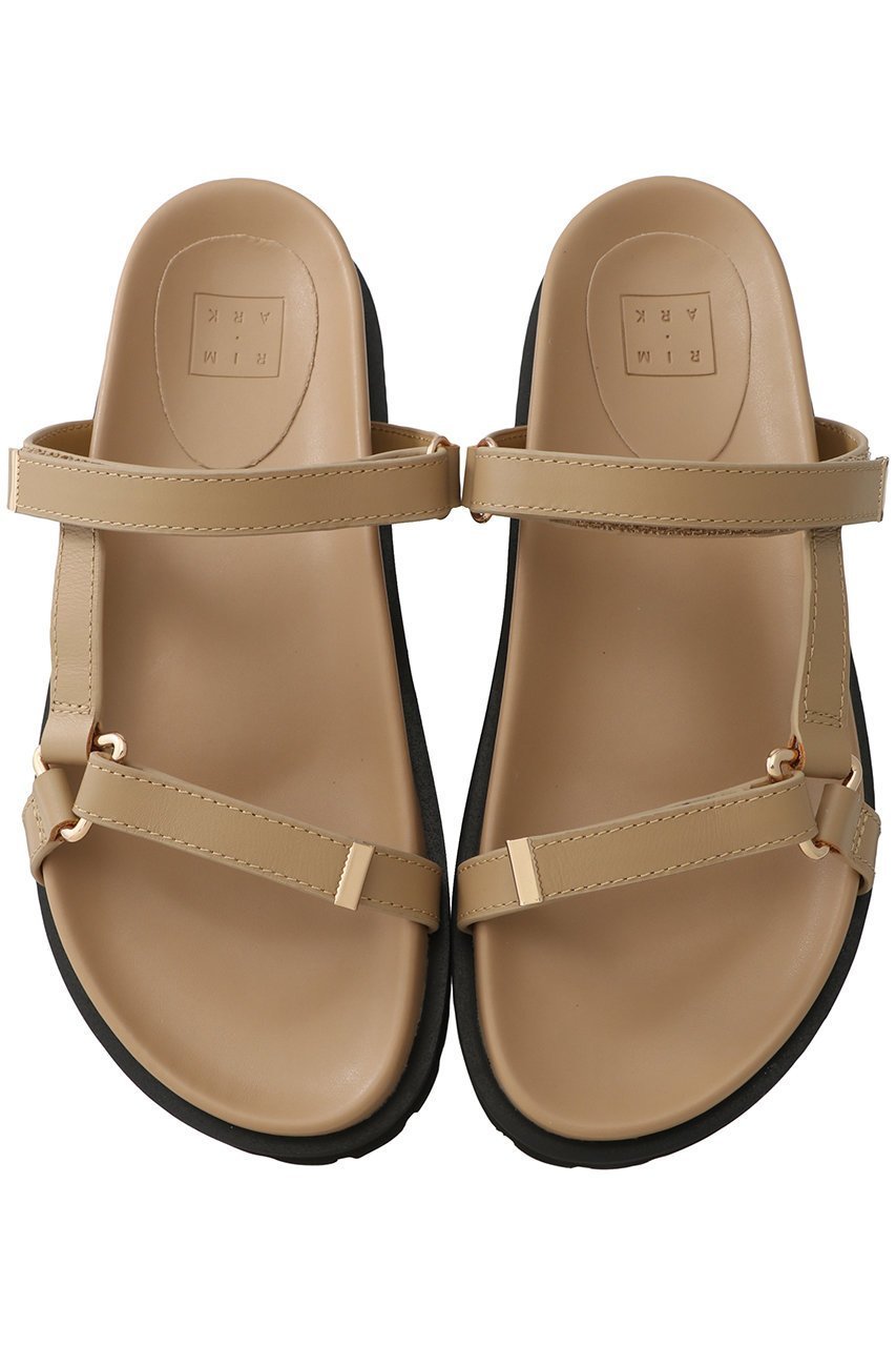 【リムアーク/RIM.ARK】のRubber sole strap sandal/サンダル インテリア・キッズ・メンズ・レディースファッション・服の通販 founy(ファニー) 　ファッション　Fashion　レディースファッション　WOMEN　サンダル　Sandals　シンプル　Simple　トレンド　Trend　ベーシック　Basic　ベージュ|ID: prp329100003971353 ipo3291000000032376572