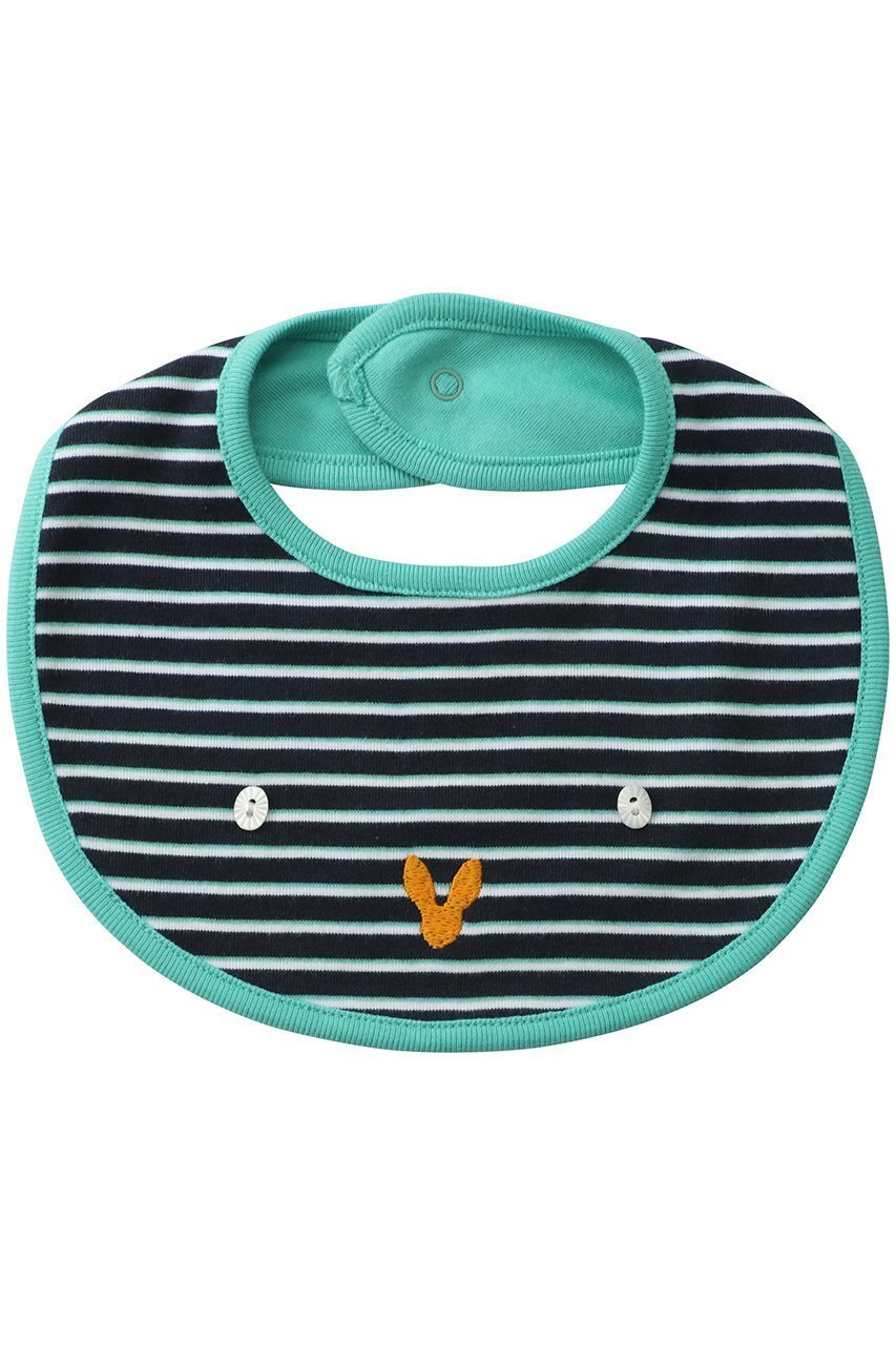 【ミナ ペルホネン/mina perhonen / KIDS】の【BABY】horisontti ビブ ネイビー F 人気、トレンドファッション・服の通販 founy(ファニー) 　ファッション　Fashion　キッズファッション　Fashion for Kids　おすすめ　Recommended / Our Picks　ギフト プレゼント　Gift / Present　ベビー　Baby, Babywear　ボーダー　Border, Stripe　モチーフ　Motif, Design Theme　 other-1|ID: prp329100003971355 ipo3291000000036236801