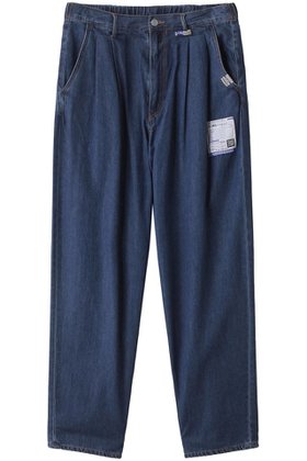 【メゾン ミハラヤスヒロ/Maison MIHARA YASUHIRO / MEN】の【MEN】【in-stru(men-tal).】コットンテンセル デニムワイド テーパードパンツ 人気、トレンドファッション・服の通販 founy(ファニー) ファッション Fashion メンズファッション Fashion for Men ボトムス Bottoms デニムパンツ・ジーンズ Denim Pants シンプル Simple, Minimal ジャケット Jacket, Outerwear セットアップ Set-Up, Coordinated Outfit デニム Denim, Jeans Material ロング Long, Long-Length ワイド Wide, Wide Fit |ID:prp329100003971358