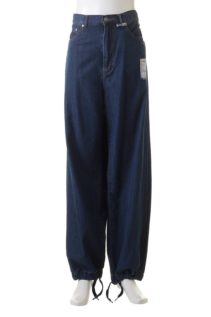 【メゾン ミハラヤスヒロ/Maison MIHARA YASUHIRO / MEN】の【MEN】【in-stru(men-tal).】コットンテンセル デニム バギーパンツ 人気、トレンドファッション・服の通販 founy(ファニー) 　ファッション　Fashion　メンズファッション　Fashion for Men　ボトムス　Bottoms　デニムパンツ・ジーンズ　Denim Pants　おすすめ　Recommended / Our Picks　ジャケット　Jacket, Outerwear　セットアップ　Set-Up, Coordinated Outfit　デニム　Denim, Jeans Material　ロング　Long, Long-Length　other-2|ID: prp329100003971359 ipo3291000000032820450