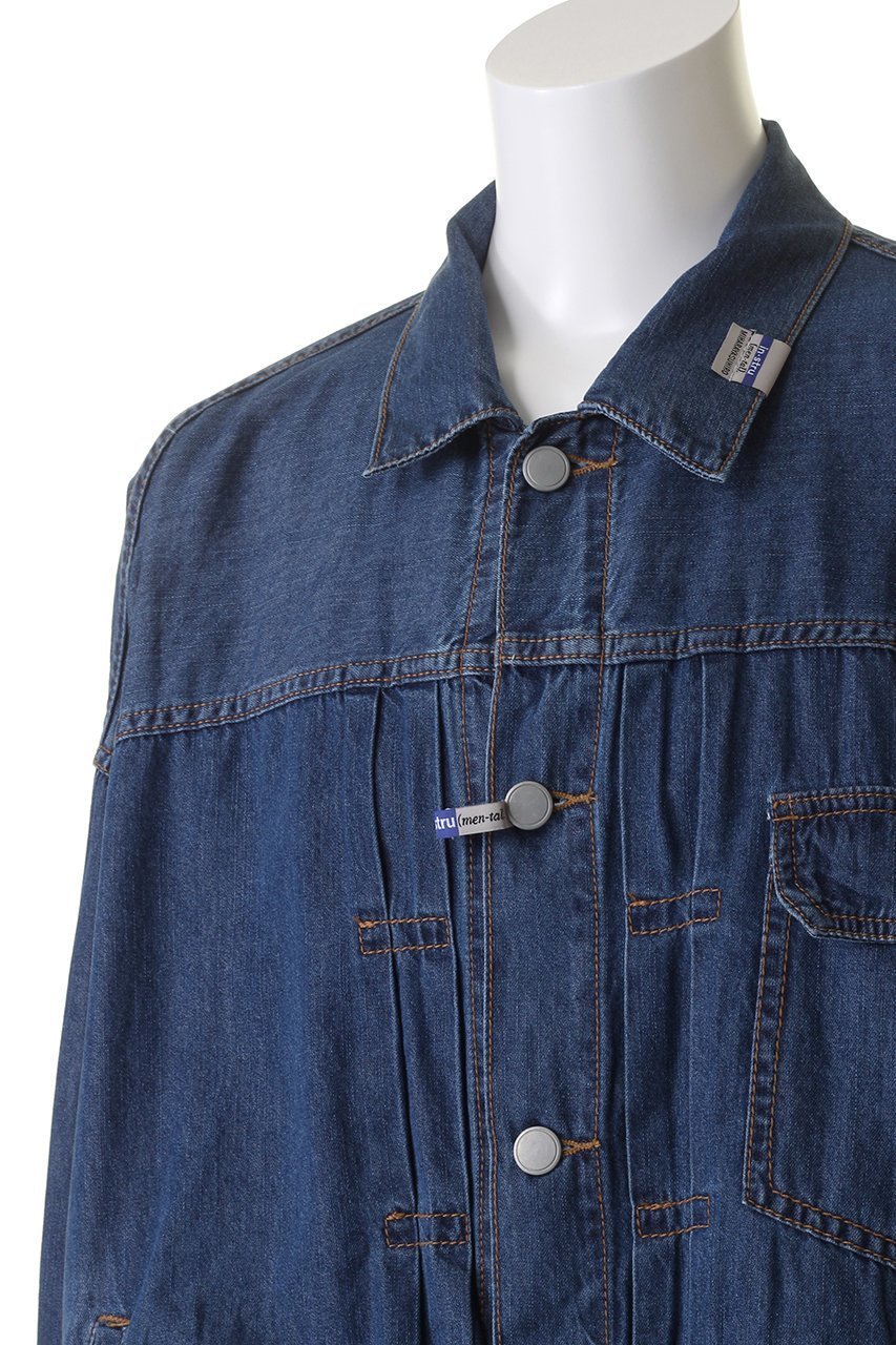 【メゾン ミハラヤスヒロ/Maison MIHARA YASUHIRO / MEN】の【MEN】【in-stru(men-tal).】コットンテンセル デニム ジャケット 人気、トレンドファッション・服の通販 founy(ファニー) 　ファッション　Fashion　メンズファッション　MEN　ジャケット　Jacket　スタイリッシュ　Stylish　スリーブ　Sleeve　デニム　Denim　ロング　Long　other-5|ID: prp329100003971361 ipo3291000000031455134