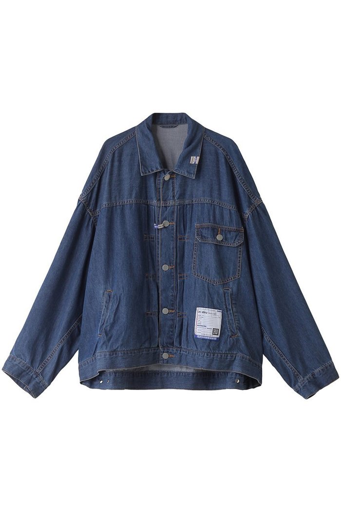 【メゾン ミハラヤスヒロ/Maison MIHARA YASUHIRO / MEN】の【MEN】【in-stru(men-tal).】コットンテンセル デニム ジャケット インテリア・キッズ・メンズ・レディースファッション・服の通販 founy(ファニー) https://founy.com/ ファッション Fashion メンズファッション Fashion for Men ジャケット Jacket, Outerwear スタイリッシュ Stylish, Fashionable スリーブ Sleeve, Long Sleeve / Short Sleeve デニム Denim, Jeans Material ロング Long, Long-Length |ID: prp329100003971361 ipo3291000000032956644