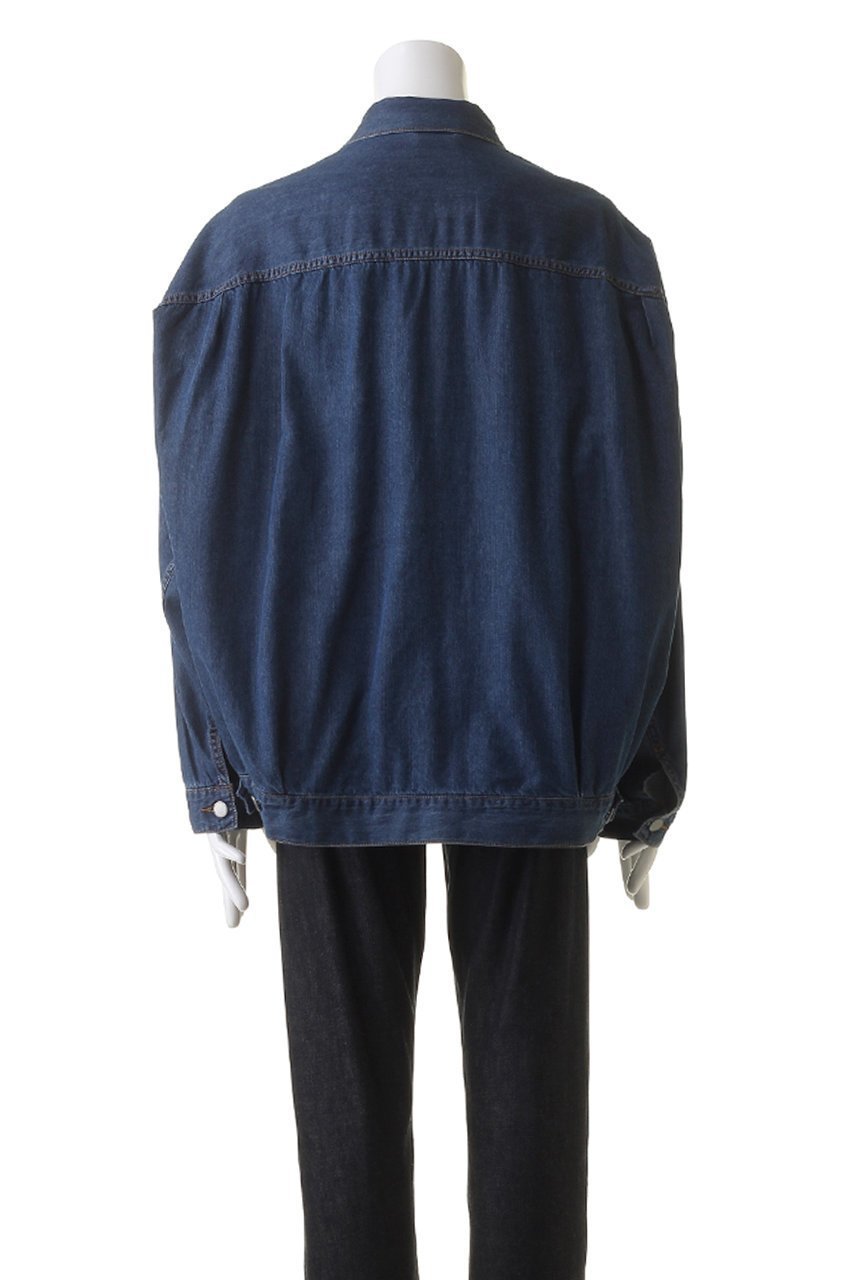 【メゾン ミハラヤスヒロ/Maison MIHARA YASUHIRO / MEN】の【MEN】【in-stru(men-tal).】コットンテンセル デニム ジャケット 人気、トレンドファッション・服の通販 founy(ファニー) 　ファッション　Fashion　メンズファッション　Fashion for Men　ジャケット　Jacket, Outerwear　スタイリッシュ　Stylish, Fashionable　スリーブ　Sleeve, Long Sleeve / Short Sleeve　デニム　Denim, Jeans Material　ロング　Long, Long-Length　other-4|ID: prp329100003971361 ipo3291000000035655059