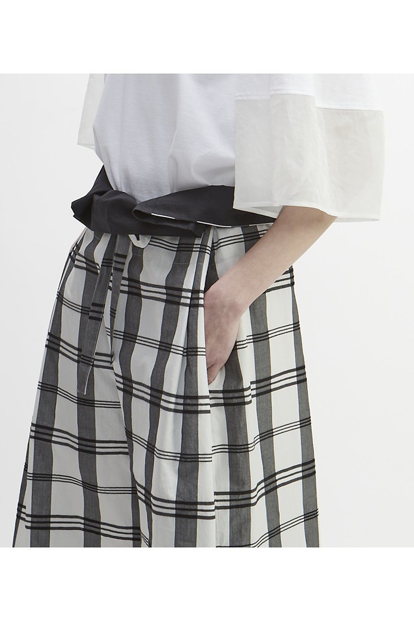 【プレインピープル/PLAIN PEOPLE】の変形ワイドパンツ 人気、トレンドファッション・服の通販 founy(ファニー) 　ファッション　Fashion　レディースファッション　Fashion for Women　パンツ　Pants & Trousers　ギャザー　Gathered, Ruffled　バルーン　Balloon, Balloon Silhouette　リボン　Ribbon, Bow　ワイド　Wide, Wide Fit　夏　Summer　other-5|ID: prp329100003971374 ipo3291000000032818662