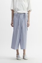 【プレインピープル/PLAIN PEOPLE】の変形ワイドパンツ ブルーストライプ|ID: prp329100003971374 ipo3291000000035682219