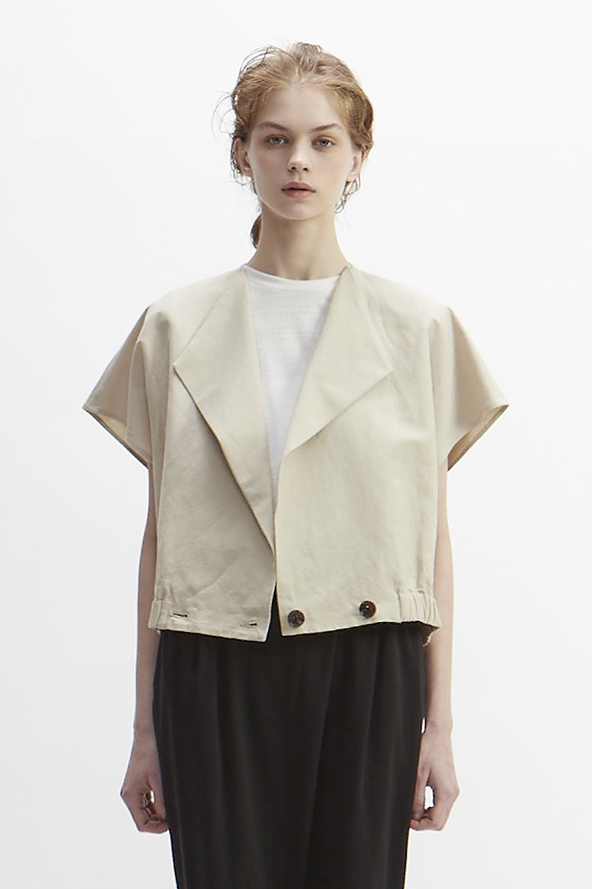 【プレインピープル/PLAIN PEOPLE】のポプリンワッシャーショートジャケット 人気、トレンドファッション・服の通販 founy(ファニー) 　ファッション　Fashion　レディースファッション　WOMEN　アウター　Coat Outerwear　ジャケット　Jackets　おすすめ　Recommend　クロップド　Cropped　ショート　Short　ジャケット　Jacket　スリーブ　Sleeve　セットアップ　Set Up　ダブル　Double　バランス　Balance　フレンチ　French　ワッシャー　Washer　other-2|ID: prp329100003971378 ipo3291000000031455172