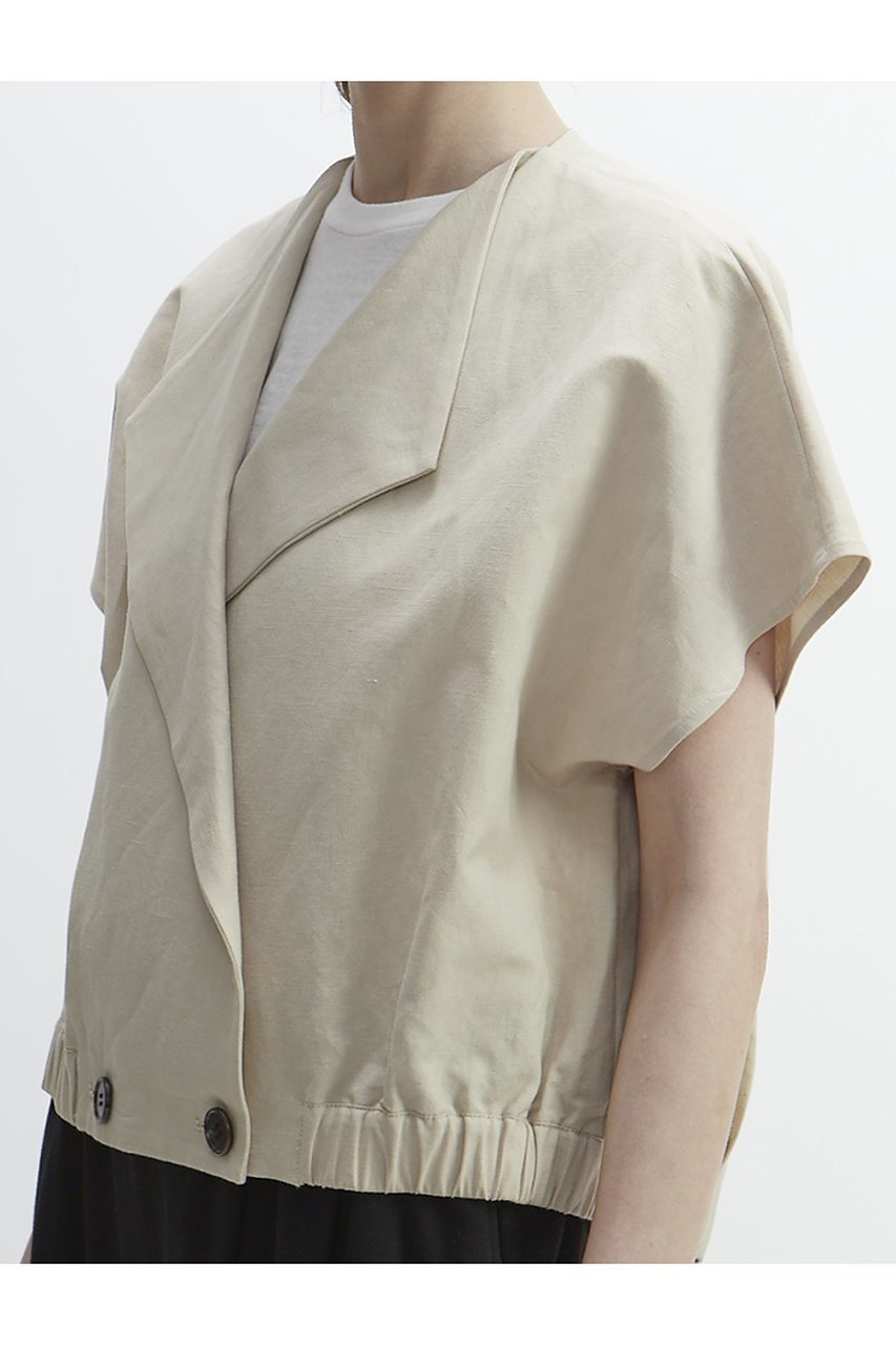 【プレインピープル/PLAIN PEOPLE】のポプリンワッシャーショートジャケット 人気、トレンドファッション・服の通販 founy(ファニー) 　ファッション　Fashion　レディースファッション　WOMEN　アウター　Coat Outerwear　ジャケット　Jackets　おすすめ　Recommend　クロップド　Cropped　ショート　Short　ジャケット　Jacket　スリーブ　Sleeve　セットアップ　Set Up　ダブル　Double　バランス　Balance　フレンチ　French　ワッシャー　Washer　other-6|ID: prp329100003971378 ipo3291000000031455176