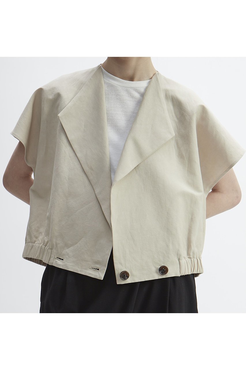【プレインピープル/PLAIN PEOPLE】のポプリンワッシャーショートジャケット 人気、トレンドファッション・服の通販 founy(ファニー) 　ファッション　Fashion　レディースファッション　WOMEN　アウター　Coat Outerwear　ジャケット　Jackets　おすすめ　Recommend　クロップド　Cropped　ショート　Short　ジャケット　Jacket　スリーブ　Sleeve　セットアップ　Set Up　ダブル　Double　バランス　Balance　フレンチ　French　ワッシャー　Washer　other-7|ID: prp329100003971378 ipo3291000000031455177