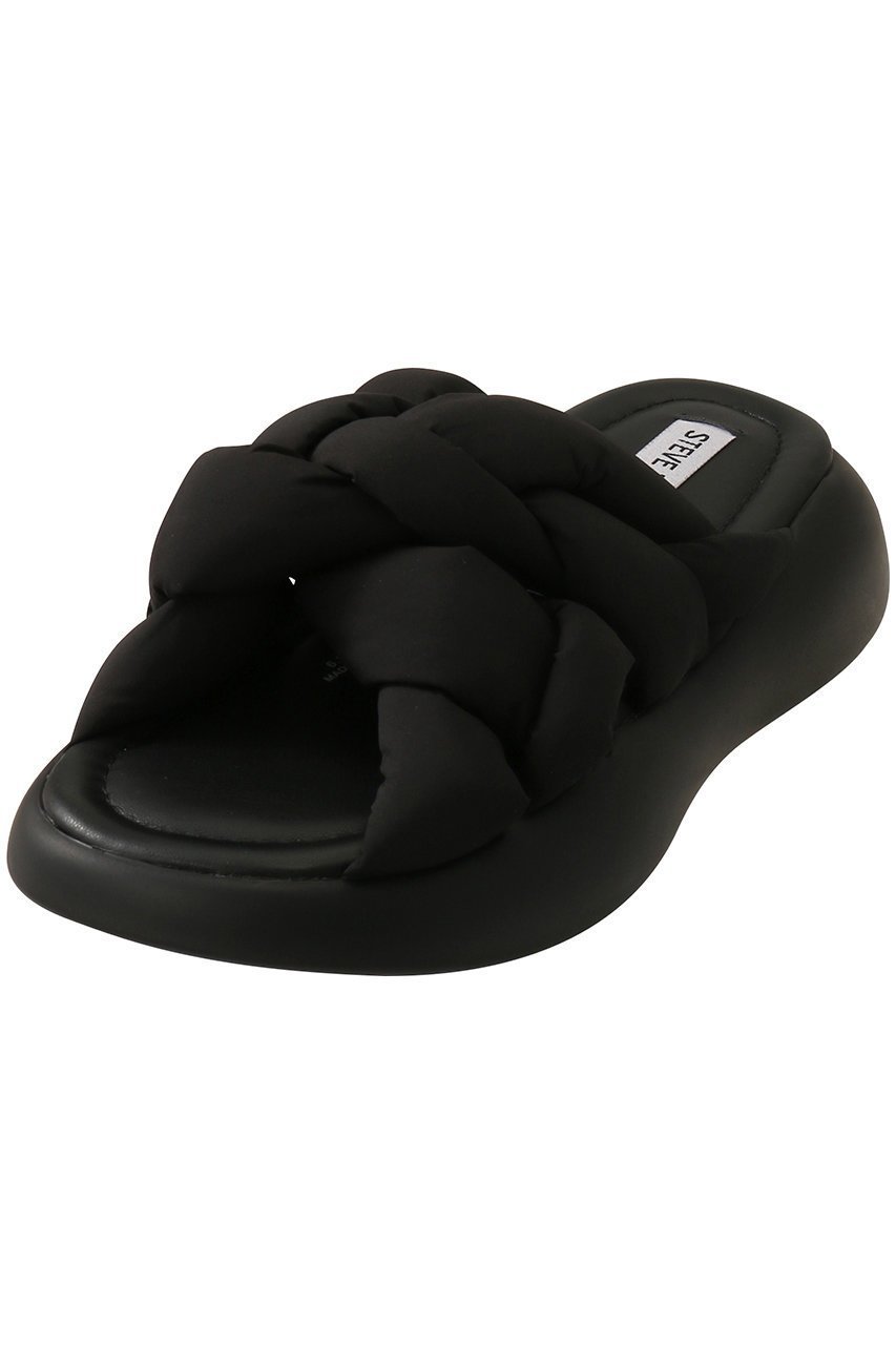 【スティーブマデン/STEVE MADDEN】のHOLD ON 厚底マンドゥサンダル 人気、トレンドファッション・服の通販 founy(ファニー) 　ファッション　Fashion　レディースファッション　Fashion for Women　サマー　Summer, Summer Style　サンダル　Sandals, Summer Shoes　モコモコ　Fuzzy, Fluffy　厚底　Platform Shoes　 other-1|ID: prp329100003971391 ipo3291000000032883943