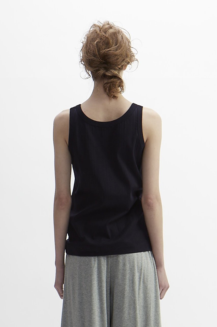 【プレインピープル/PLAIN PEOPLE】のリブノースリーブプルオーバー 大人の最旬トレンドファッション＆コーディネート founy(ファウニー) 　ファッション　Fashion　レディースファッション　Fashion for Women　トップス・カットソー　Cut & Sew Tops　キャミソール&ノースリーブ　Camisoles & Sleeveless Tops　シャツ・ブラウス・オフィスカジュアル　Elegant Blouses & Button-Ups　ロングTシャツ・Tシャツ　Longline T-Shirts & Tees　カジュアルプルオーバー・ニットトップス　Pullovers & Knit Tops / Casual Pullovers　カットソー・ベーシックTシャツ　Cut-and-Sewn Tops / Stretch Tees & Basics　インナー　Innerwear　キャミソール　Camisole, Spaghetti Strap Top　シンプル　Simple, Minimal　ジャケット　Jacket, Outerwear　タンク　Tank Top, Sleeveless Top　ランダム　Random, Irregular　other-3|ID: prp329100003971392 ipo3291000000037008294