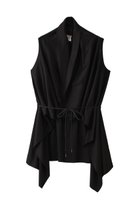 【プレインピープル/PLAIN PEOPLE】のアリオリティスムースジレ 人気、トレンドファッション・服の通販 founy(ファニー) ファッション Fashion レディースファッション Fashion for Women アウター Coat / Outerwear Collection レディースジャケット・軽アウター Jackets ギャザー Gathered, Ruffled ショール Shawl, Wrap ジャケット Jacket, Outerwear ドレープ Drape, Draping Fabric ベスト Vest, Waistcoat エレガント 上品 Elegant thumbnail ブラック|ID: prp329100003971405 ipo3291000000035042123