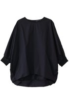 【ミズイロ インド/mizuiro ind】のboat neck cocoon P/O プルオーバー navy|ID: prp329100003971409 ipo3291000000032807039