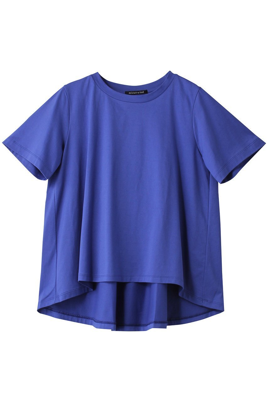 【ミズイロ インド/mizuiro ind】のcrew neck flare T Tシャツ 人気、トレンドファッション・服の通販 founy(ファニー) 　ファッション　Fashion　レディースファッション　WOMEN　トップス・カットソー　Tops/Tshirt　シャツ/ブラウス　Shirts/Blouses　ロング / Tシャツ　T-Shirts　カットソー　Cut and Sewn　ショート　Short　スリーブ　Sleeve　ハーフ　Half　フェミニン　Feminine　フレア　Flare　ベーシック　Basic　定番　Standard　NEW・新作・新着・新入荷　New Arrivals　 other-1|ID: prp329100003971411 ipo3291000000026184946