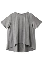 【ミズイロ インド/mizuiro ind】のcrew neck flare T Tシャツ gray|ID:prp329100003971411