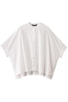 【ミズイロ インド/mizuiro ind】のstand collar wide shirt シャツ off white|ID: prp329100003971413 ipo3291000000031836856