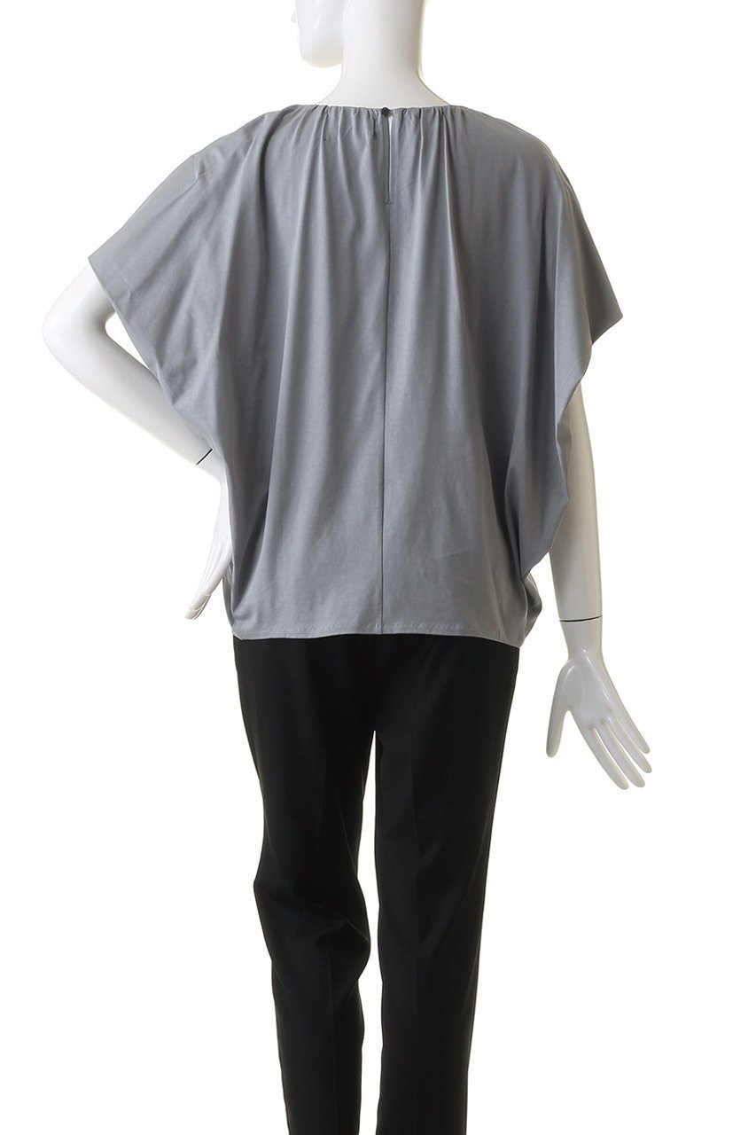 【ミズイロ インド/mizuiro ind】のneck gathered P/O プルオーバー 人気、トレンドファッション・服の通販 founy(ファニー) 　ファッション　Fashion　レディースファッション　WOMEN　トップス・カットソー　Tops/Tshirt　シャツ/ブラウス　Shirts/Blouses　プルオーバー　Pullover　ギャザー　Gather　ショート　Short　スリーブ　Sleeve　定番　Standard　other-4|ID: prp329100003971414 ipo3291000000031671243