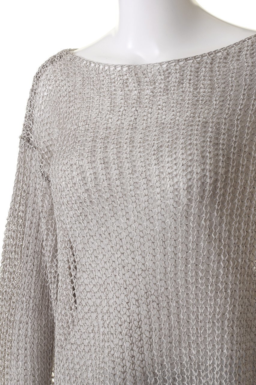 【スタニングルアー/STUNNING LURE】のメッシュプルオーバー 人気、トレンドファッション・服の通販 founy(ファニー) 　ファッション　Fashion　レディースファッション　Fashion for Women　トップス・カットソー　Cut & Sew Tops　ニット　Knit Tops & Sweaters　カジュアルプルオーバー・ニットトップス　Pullovers & Knit Tops / Casual Pullovers　シアー　Sheer, See-Through　メッシュ　Mesh, Net Fabric　リネン　Linen, Linen Fabric　other-5|ID: prp329100003971436 ipo3291000000032945499