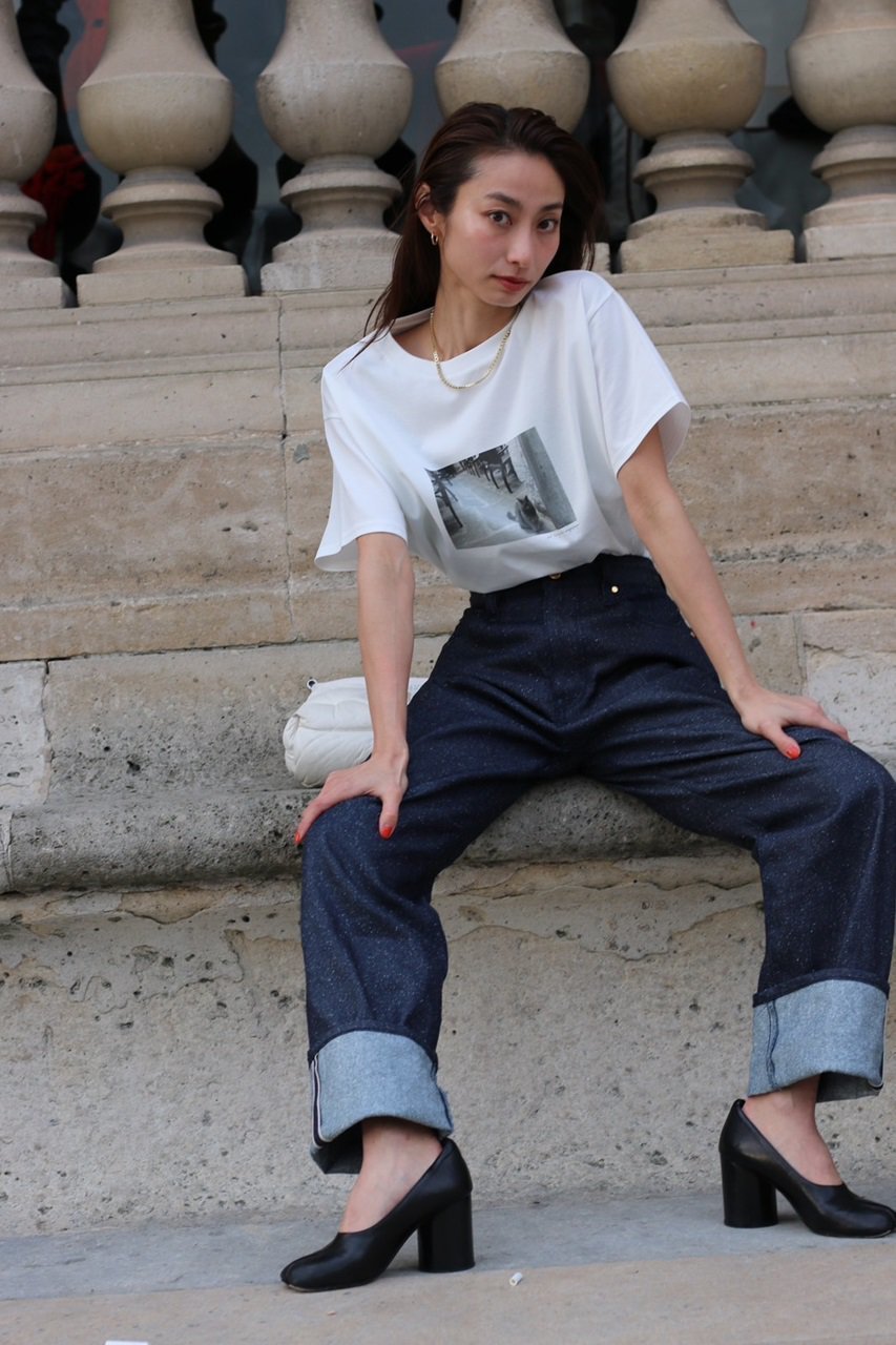 【アロー/aLORS】の【ELLE SHOP 限定】(Le chat)est toujours magnifique 人気、トレンドファッション・服の通販 founy(ファニー) 　ファッション　Fashion　レディースファッション　WOMEN　トップス・カットソー　Tops/Tshirt　シャツ/ブラウス　Shirts/Blouses　ロング / Tシャツ　T-Shirts　カットソー　Cut and Sewn　帽子　Hats　ショート　Short　スペシャル　Special　スリーブ　Sleeve　猫　Cat　フランス　France　プリント　Print　other-6|ID: prp329100003972578 ipo3291000000031454856