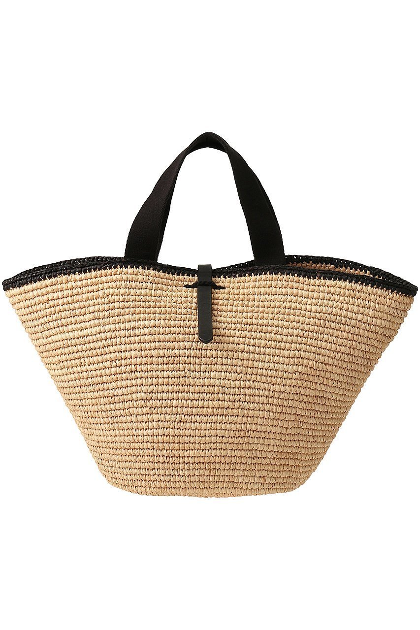 【マルティニーク/martinique】の【MAISON N.H PARIS】CARLA GRAND インテリア・キッズ・メンズ・レディースファッション・服の通販 founy(ファニー) 　ファッション　Fashion　レディースファッション　Fashion for Women　バッグ　Bags　ラフィア　Raffia, Natural Straw　エレガント 上品　Elegant　ブラック|ID: prp329100003972583 ipo3291000000032794910