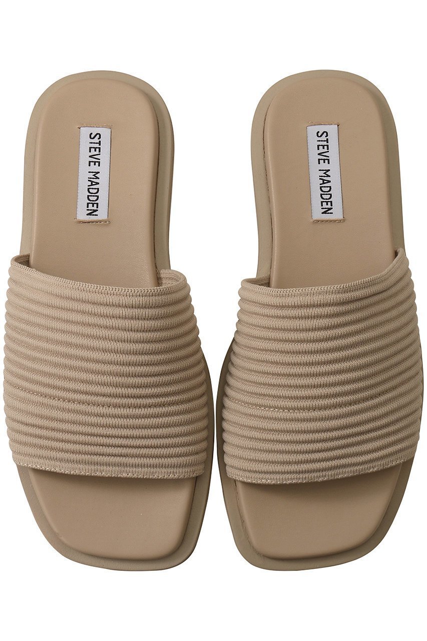 【スティーブマデン/STEVE MADDEN】のAWESTRUCK フラットサンダル インテリア・キッズ・メンズ・レディースファッション・服の通販 founy(ファニー) 　ファッション　Fashion　レディースファッション　Fashion for Women　インソール　Shoe Insole　クッション　Cushion, Throw Pillow　サンダル　Sandals, Summer Shoes　シンプル　Simple, Minimal　フラット　Flat, Flat Shoes　ベーシック　Basic, Essential　ボーダー　Border, Stripe　トープ|ID: prp329100003972599 ipo3291000000032882921