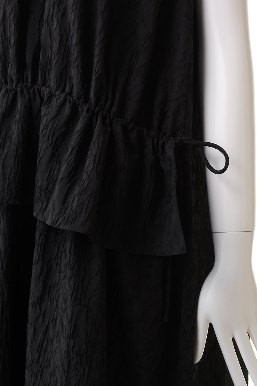 【デパリエ/DEPAREILLE】のフラワージャカードコクーンドレス 人気、トレンドファッション・服の通販 founy(ファニー) 　ファッション　Fashion　レディースファッション　Fashion for Women　ワンピース　Dresses　フォーマル・パーティードレス・結婚式用ドレス　Elegant & Casual Dresses　チュニック　Tunic Tops & Dresses　サマー　Summer, Summer Style　ジャカード／ジャガード　Jacquard, Woven Pattern　チュニック　Tunic, Long Top　ドレス　Dress, One-Piece　フェミニン　Feminine, Girly　フラワー　Flower, Floral　フロント　Front, Front Design　ロング　Long, Long-Length　エレガント 上品　Elegant　other-6|ID: prp329100003972644 ipo3291000000032914202