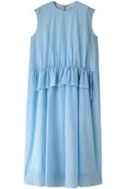 【デパリエ/DEPAREILLE】のフラワージャカードコクーンドレス サックス|ID: prp329100003972644 ipo3291000000036753722