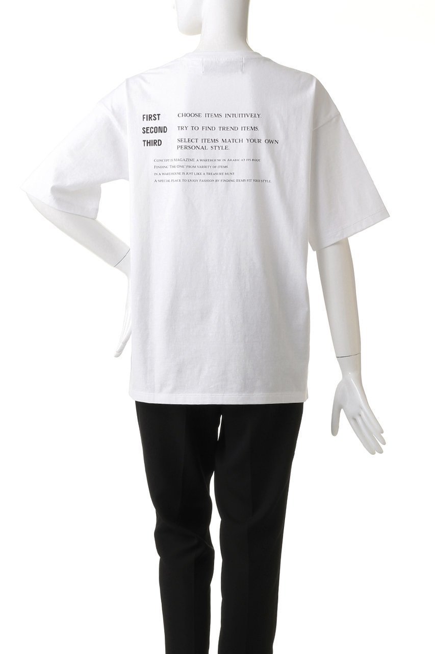 【サードマガジン/THIRD MAGAZINE】の【ELLE SHOP限定】サイドスリットTシャツ 人気、トレンドファッション・服の通販 founy(ファニー) 　ファッション　Fashion　レディースファッション　Fashion for Women　トップス・カットソー　Cut & Sew Tops　シャツ・ブラウス・オフィスカジュアル　Elegant Blouses & Button-Ups　ロングTシャツ・Tシャツ　Longline T-Shirts & Tees　カットソー・ベーシックTシャツ　Cut-and-Sewn Tops / Stretch Tees & Basics　ショート　Short, Short Length　ジャケット　Jacket, Outerwear　スリット　Slit, Slit Detail　スリーブ　Sleeve, Long Sleeve / Short Sleeve　デニム　Denim, Jeans Material　トレンド　Trend, Trending Now　プリーツ　Pleats, Pleated　other-4|ID: prp329100003973795 ipo3291000000032895634