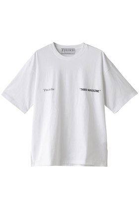 【サードマガジン/THIRD MAGAZINE】 【ELLE SHOP限定】サイドスリットTシャツ人気、トレンドファッション・服の通販 founy(ファニー) ファッション Fashion レディースファッション Fashion for Women トップス・カットソー Cut & Sew Tops シャツ・ブラウス・オフィスカジュアル Elegant Blouses & Button-Ups ロングTシャツ・Tシャツ Longline T-Shirts & Tees カットソー・ベーシックTシャツ Cut-and-Sewn Tops / Stretch Tees & Basics ショート Short, Short Length ジャケット Jacket, Outerwear スリット Slit, Slit Detail スリーブ Sleeve, Long Sleeve / Short Sleeve デニム Denim, Jeans Material トレンド Trend, Trending Now プリーツ Pleats, Pleated |ID:prp329100003973795