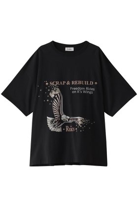【ザ リラクス/THE RERACS】の【ELLE SHOP限定】【UNISEX】EX.EAGLEプリントTシャツ 人気、トレンドファッション・服の通販 founy(ファニー) ファッション Fashion レディースファッション Fashion for Women トップス・カットソー Cut & Sew Tops シャツ・ブラウス・オフィスカジュアル Elegant Blouses & Button-Ups ロングTシャツ・Tシャツ Longline T-Shirts & Tees カットソー・ベーシックTシャツ Cut-and-Sewn Tops / Stretch Tees & Basics ユニセックス Unisex, Genderless ショート Short, Short Length スリーブ Sleeve, Long Sleeve / Short Sleeve デニム Denim, Jeans Material フェミニン Feminine, Girly プリント Print, Printed Pattern |ID:prp329100003973802