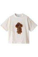 【ミュベール/MUVEIL】の【TSUKUTTE】【ELLE SHOP 15th限定】トイプードルアップリケTシャツ 人気、トレンドファッション・服の通販 founy(ファニー) ファッション Fashion レディースファッション WOMEN トップス・カットソー Tops/Tshirt シャツ/ブラウス Shirts/Blouses ロング / Tシャツ T-Shirts カットソー Cut and Sewn ショート Short スリーブ Sleeve バランス Balance パール Pearl エレガント 上品 Elegant |ID:prp329100003973805