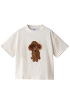 【ミュベール/MUVEIL】の【TSUKUTTE】【ELLE SHOP 15th限定】トイプードルアップリケTシャツ ホワイト|ID: prp329100003973805 ipo3291000000028795066