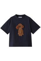 【ミュベール/MUVEIL】の【TSUKUTTE】【ELLE SHOP 15th限定】トイプードルアップリケTシャツ ネイビー|ID: prp329100003973805 ipo3291000000028795068