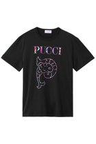 【プッチ/PUCCI】のロゴTシャツ ブラック|ID:prp329100003973828
