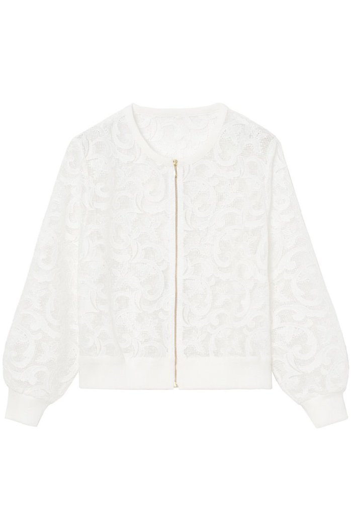 【アナイ/ANAYI】のレースブルゾン インテリア・キッズ・メンズ・レディースファッション・服の通販 founy(ファニー) https://founy.com/ ファッション Fashion レディースファッション Fashion for Women アウター Coat / Outerwear Collection レディースジャケット・軽アウター Jackets ブルゾンジャケット・スポーティアウター Blouson Jackets おすすめ Recommended / Our Picks ジャケット Jacket, Outerwear ブルゾン Blouson, Bomber Jacket リブニット Rib Knit, Ribbed Knit レース Lace, Lace Fabric 夏 Summer |ID: prp329100003973858 ipo3291000000032955678