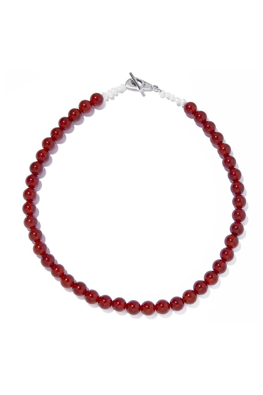 【イリスフォーセブン/IRIS 47】のcaviar ネックレス red agate 人気、トレンドファッション・服の通販 founy(ファニー) 　ファッション　Fashion　レディースファッション　Fashion for Women　ジュエリー　Jewelry　ネックレス　Necklaces & Pendants　おすすめ　Recommended / Our Picks　エレガント 上品　Elegant　ネックレス　Necklace, Pendant Necklace　パール　Pearl, Pearl Accent　ロマンティック　Romantic, Feminine Style　再入荷　Restock / Back in Stock　 other-1|ID: prp329100003973869 ipo3291000000035762407