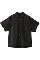 【エリオポール/heliopole】のパフスリーブドローストリングシャツ グレー|ID: prp329100003973887 ipo3291000000036401461